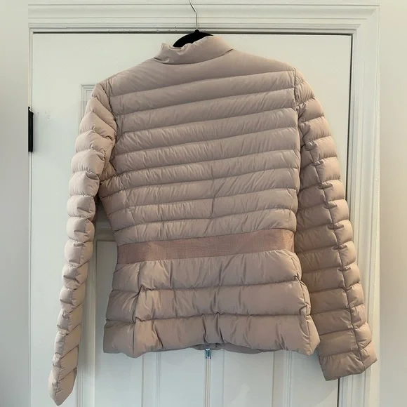 ADD Revolve Down Short Jacket Puffer Coat Blush Taupe Women’s size 8